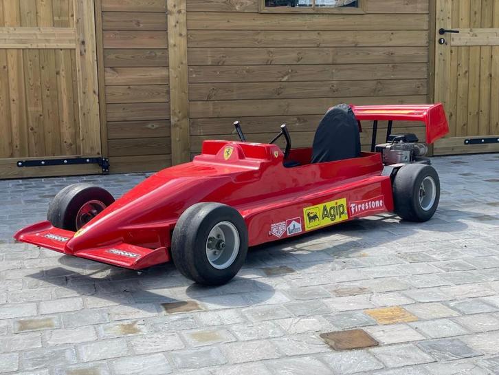 Junior Car Ferrari F1, Antiek en Kunst, Antiek | Speelgoed, Ophalen