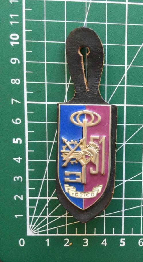Borstzakhanger 32: 51 Bn Log, Verzamelen, Militaria | Algemeen, Landmacht, Embleem of Badge, Verzenden