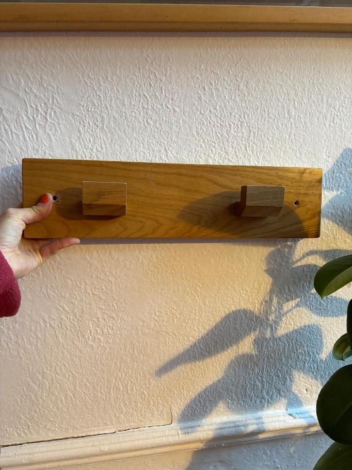 Porte manteau / Kapstok VINTAGE, Huis en Inrichting, Woonaccessoires | Kapstokken, Zo goed als nieuw, Wandkapstok, Hout, Ophalen