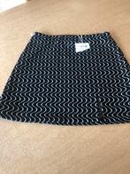 Mini jupe noire à motifs blancs neuf avec étiquette taille S, Kleding | Dames, Rokken, Zo goed als nieuw