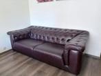 Natuzzi leren sofa, Huis en Inrichting, Zetels | Zetels, Ophalen, Italiaans, leer, Driepersoons, Zo goed als nieuw