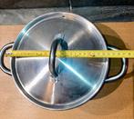 Inox kookpot diameter 25 x H15 cm alle vuren, Huis en Inrichting, Ophalen of Verzenden, Gebruikt