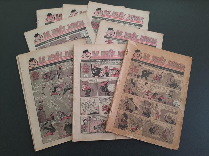 Petit Luron Journal: nummers 1 tot 15, jaar 1953, Boeken, Stripverhalen