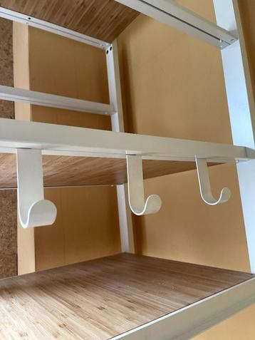Elvarli bamboe 40X51 - 6 planken - 4 haken - H 215 cm beschikbaar voor biedingen