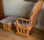 Hauck Gliding chair schommelstoel met meegaand voetbankje, Ophalen, Gebruikt