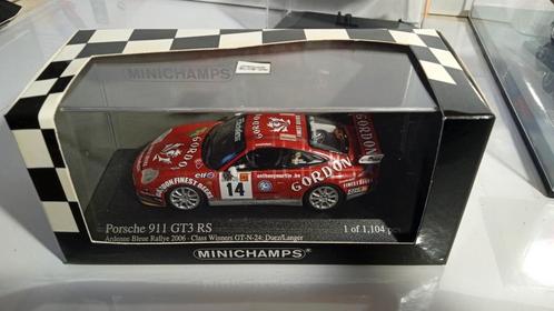 Porsche 911 GT3 RS #14 M.Duez, Hobby & Loisirs créatifs, Voitures miniatures | 1:43, Voiture, MiniChamps, Enlèvement ou Envoi