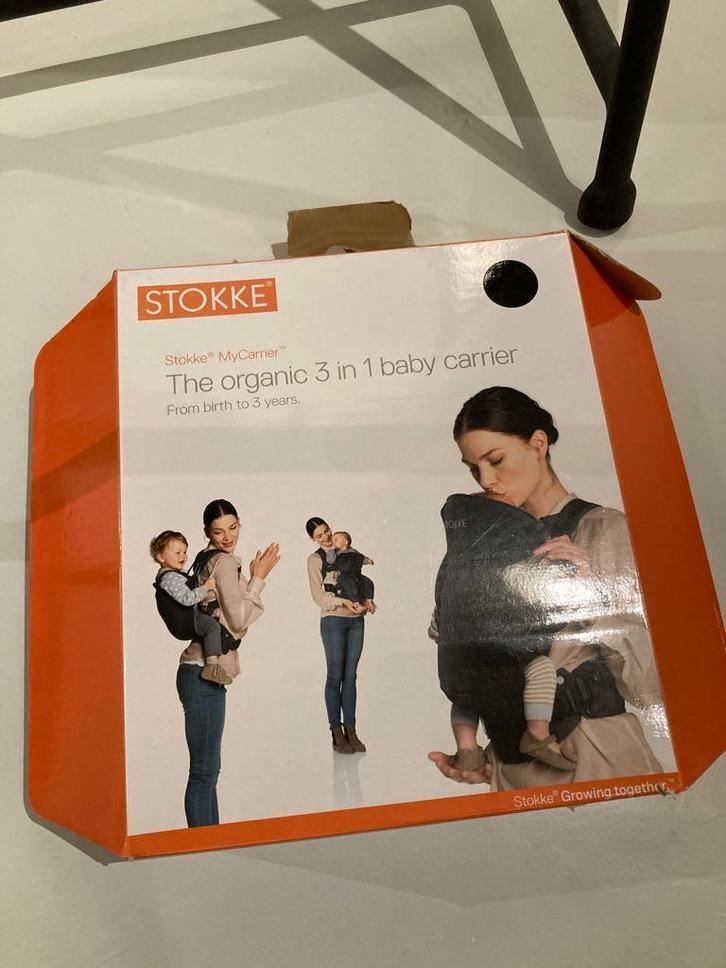draagzak Stokke, Kinderen en Baby's, Babydragers en Draagdoeken, Gebruikt, Draagzak, Buik of Rug, Overige merken, Ophalen