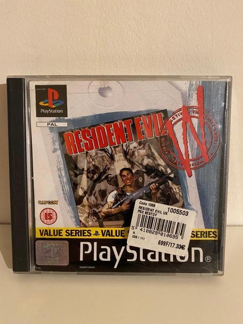 Resident Evil Virgin Edition PS1, Games en Spelcomputers, Games | Sony PlayStation 1, Gebruikt, Ophalen of Verzenden