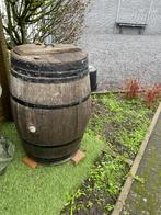 Eiken watervat, 75 tot 150 liter, Ophalen, Gebruikt, Hout
