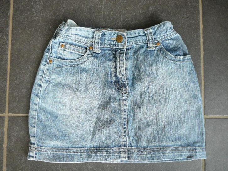 jeansrok met verstelbare band, Kinderen en Baby's, Kinderkleding | Maat 140, Gebruikt, Meisje, Jurk of Rok, Ophalen of Verzenden