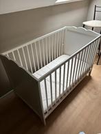 Babybed met matras, Ophalen, 70 tot 85 cm, Zo goed als nieuw, Minder dan 140 cm