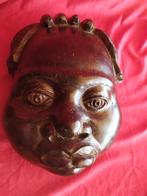 Masque Africain wange ou ébène voir photos, Antiquités & Art, Enlèvement ou Envoi