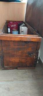 Massief houten kist, Huis en Inrichting, Woonaccessoires | Kisten, Ophalen