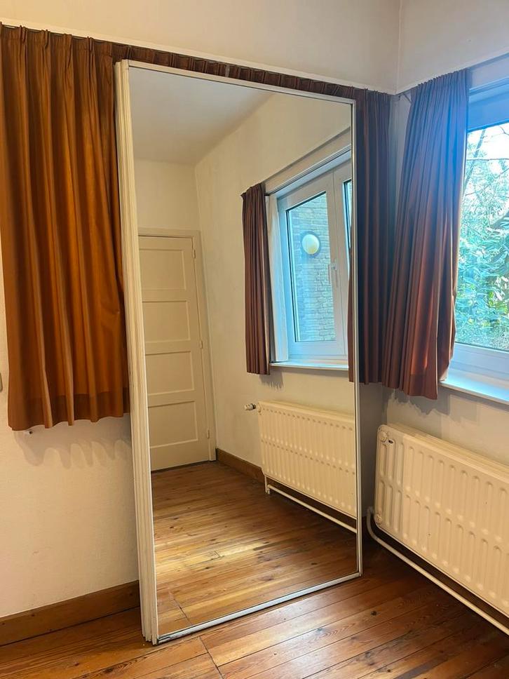 Grote spiegel 3x schuifdeur kastdeur, Huis en Inrichting, Woonaccessoires | Spiegels, Ophalen