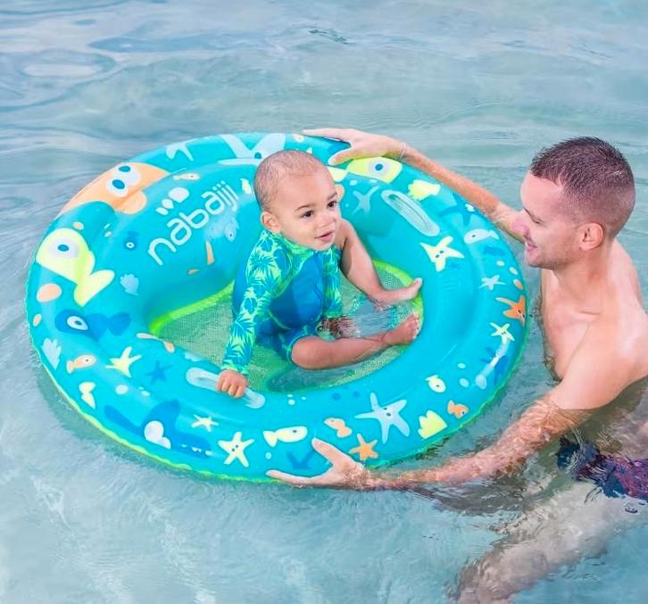 Bouée bébé plateforme d'éveil aquatique bébé 6 à 24 mois, Kinderen en Baby's, Speelgoed | Buiten | Opblaasfiguren, Zo goed als nieuw