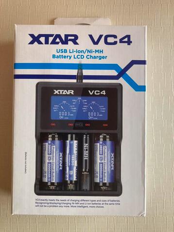 Xtar vc4 batterijlader