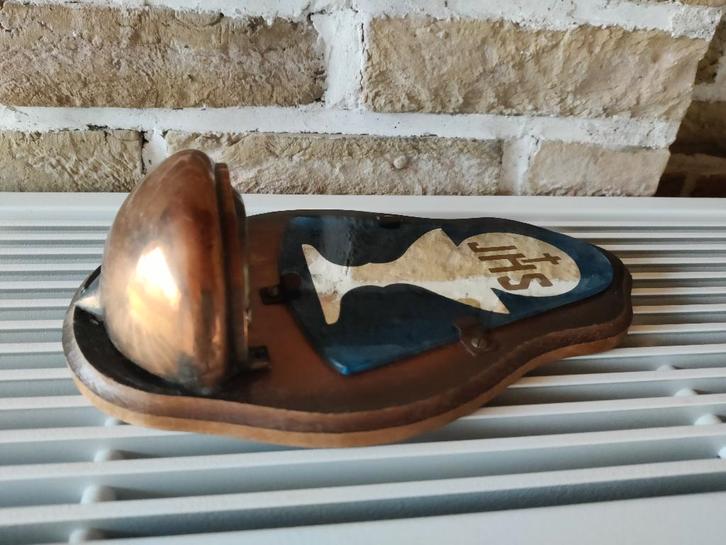 Wijwatervat JHS, Antiek en Kunst, Antiek | Religieuze voorwerpen, Ophalen of Verzenden