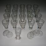 21 drankglazen, Enlèvement, Comme neuf, Verre, Verre ou Verres