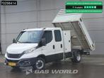 Iveco Daily 35C14 Kipper met Kist Dubbel Cabine 3,5t Trekhaa, Auto's, Stof, Gebruikt, Euro 6, Iveco