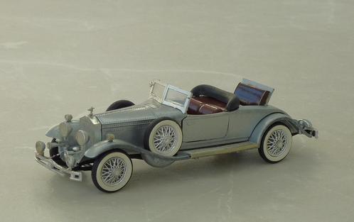 1-43 RIO Rolls Royce Phantom II convertible zilver zeldzaam, Hobby en Vrije tijd, Modelauto's | 1:43, Zo goed als nieuw, Auto