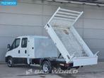 Iveco Daily 35C14 Nwe model Kipper Dubbel cabine Trekhaak Ai, Autos, 3500 kg, Tissu, 2784 kg, Iveco