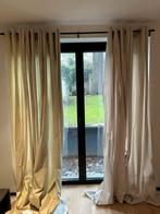 rideaux IKEA - 2 pièces - beiges - 300x145 cm - neufs, Maison & Meubles, Enlèvement ou Envoi, Neuf, Beige