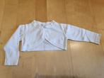 Witte bolero truitje in goede staat maat 74 van Mayoral chic, Kinderen en Baby's, Babykleding | Maat 74, Meisje, Mayoral chic