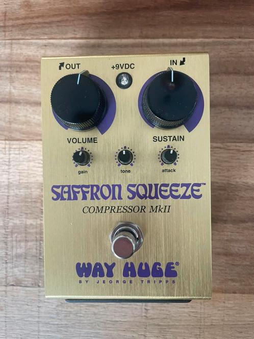 Way Huge Saffron Squeeze compressor MKII, Musique & Instruments, Effets, Utilisé, Compresseur, Enlèvement ou Envoi