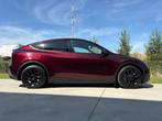 Tesla Model Y AWD Long Range Premium 20" Pano Cherry Red, Auto's, Parkeersensor, Leder, 5 zetels, SUV of Terreinwagen