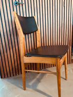 4 vintage stoelen, Ophalen, Gebruikt, Zwart, Scandinavisch