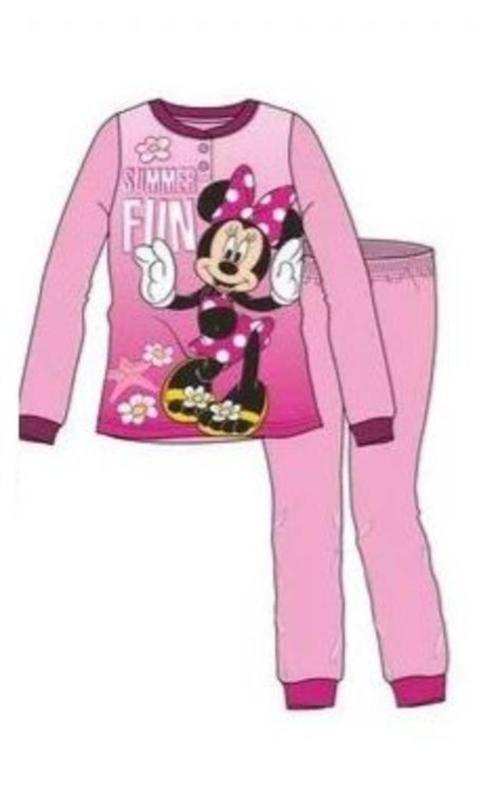 Minnie Mouse Pyjama Roze - Maat 128 - Disney, Kinderen en Baby's, Kinderkleding | Maat 128, Nieuw, Meisje, Nacht- of Onderkleding