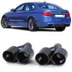 Dubbel uitlaat Sierstuk voor Bmw 5 Serie BMW F10 F11, Verzenden