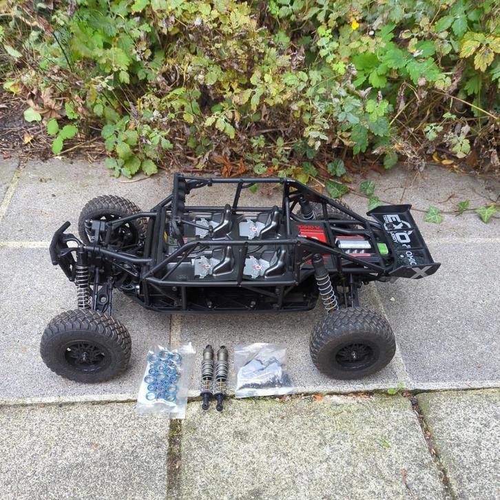 Goede Axial Exo Terra buggy roller + wielen, rolkooi, servo, Hobby en Vrije tijd, Modelbouw | Radiografisch | Auto's, Gebruikt