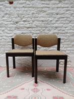 Lot de chaises Scandinave Bois et Corde tressée, Maison & Meubles, Chaises, Autres couleurs, Scandinave Mid Century Brutaliste