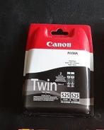Cartouches d'encre Canon Twin 525 noire., Informatique & Logiciels, Fournitures d'imprimante, Comme neuf, Enlèvement