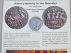 1917 war on Germany - satirical medal. Munt + foto., Verzenden, Overige soorten, Embleem of Badge