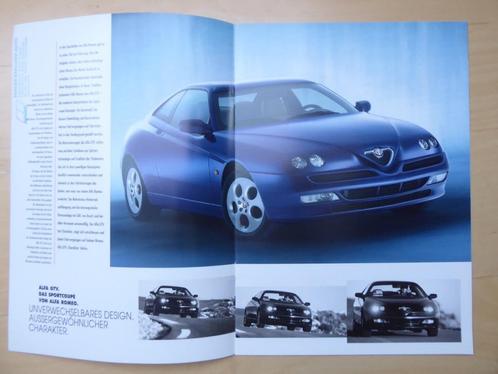 Brochure ALFA ROMEO Alfa GTV, Duits, 2000, Livres, Autos | Brochures & Magazines, Alfa Romeo, Envoi