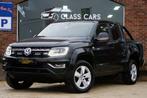 Volkswagen Amarok 3.0 V6 TDi HIGHLINE TVA/BTW RECUP GPS CAM, Auto's, Automaat, Zwart, Leder, Bedrijf