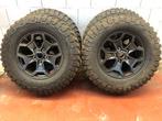 set van 4 velgen met banden 5x127 jeep gladiator wrangler, Auto-onderdelen, Ophalen, 255 mm, Banden en Velgen, 17 inch