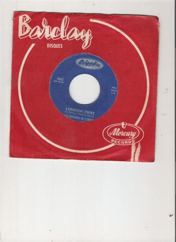 Les Guitares de l'Enfer - London Twist - Drelin-Drelin, Enlèvement ou Envoi, Single, Utilisé, 7 pouces