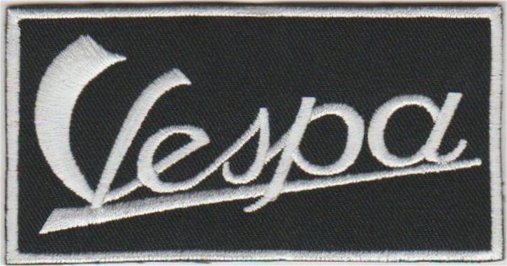 Vespa stoffen opstrijk patch embleem #19, Motoren, Accessoires | Overige, Nieuw, Verzenden