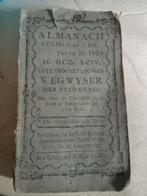 NIEUWEN ALMANACH GEND 1794, Antiquités & Art, Antiquités | Livres & Manuscrits, Enlèvement ou Envoi