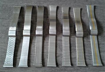 Luxe metalen horlogebandjes verstelbaar - 7 stuks voor 15€ beschikbaar voor biedingen