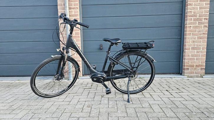 Elektrische fiets Leaderfox 7versnelingen bafang middenmotor, Vélos & Vélomoteurs, Vélos électriques, Comme neuf, 50 km par batterie ou plus
