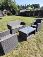 Gebruikte loungeset, Ophalen, 4 zitplaatsen, Kunststof, Gebruikt