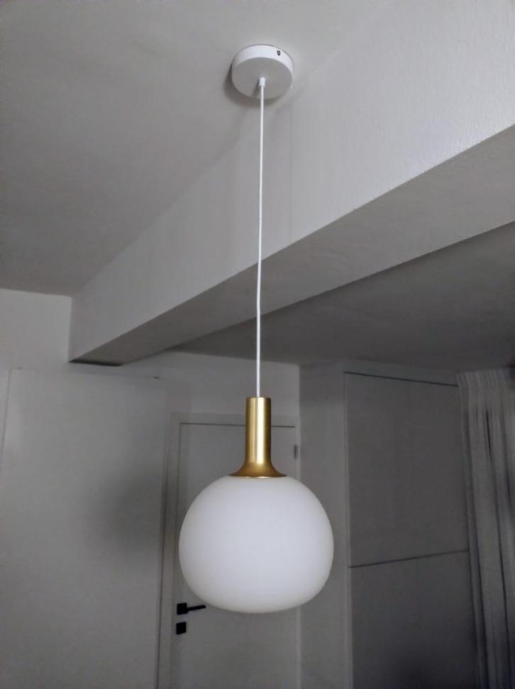 Nordlux Alton 25 plafondlamp, Huis en Inrichting, Lampen | Plafondlampen, Zo goed als nieuw, Glas, Metaal, Ophalen