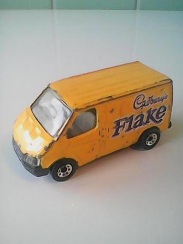 Matchbox Ford Transit Flake AFHALING LEES BESCHRIJVING beschikbaar voor biedingen