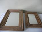 Spiegels in pitch pine kader, Ophalen of Verzenden