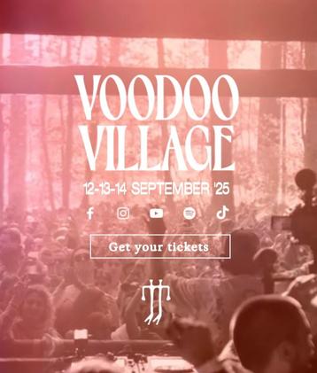 2x zaterdag ticket Voodoo Village (89€/ticket), Tickets & Billets, Deux personnes