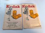 2 vintage enveloppen Kodak+negatieven, Verzamelen, Ophalen of Verzenden